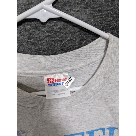 Vintage Hanes The Wheel Charley Wheeler Race Car T-Shirt Large Single Stitch - Picture 7 of 7